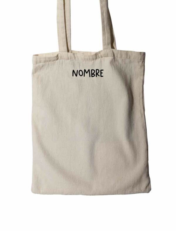 TOTE BAG CON FRASE DIVERTIDA MODELO 01. - Imagen 2