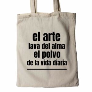 TOTE BAG CON FRASE DIVERTIDA MODELO 03.