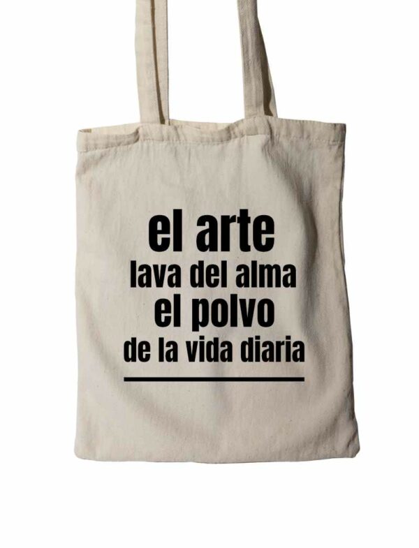 TOTE BAG CON FRASE DIVERTIDA MODELO 03.